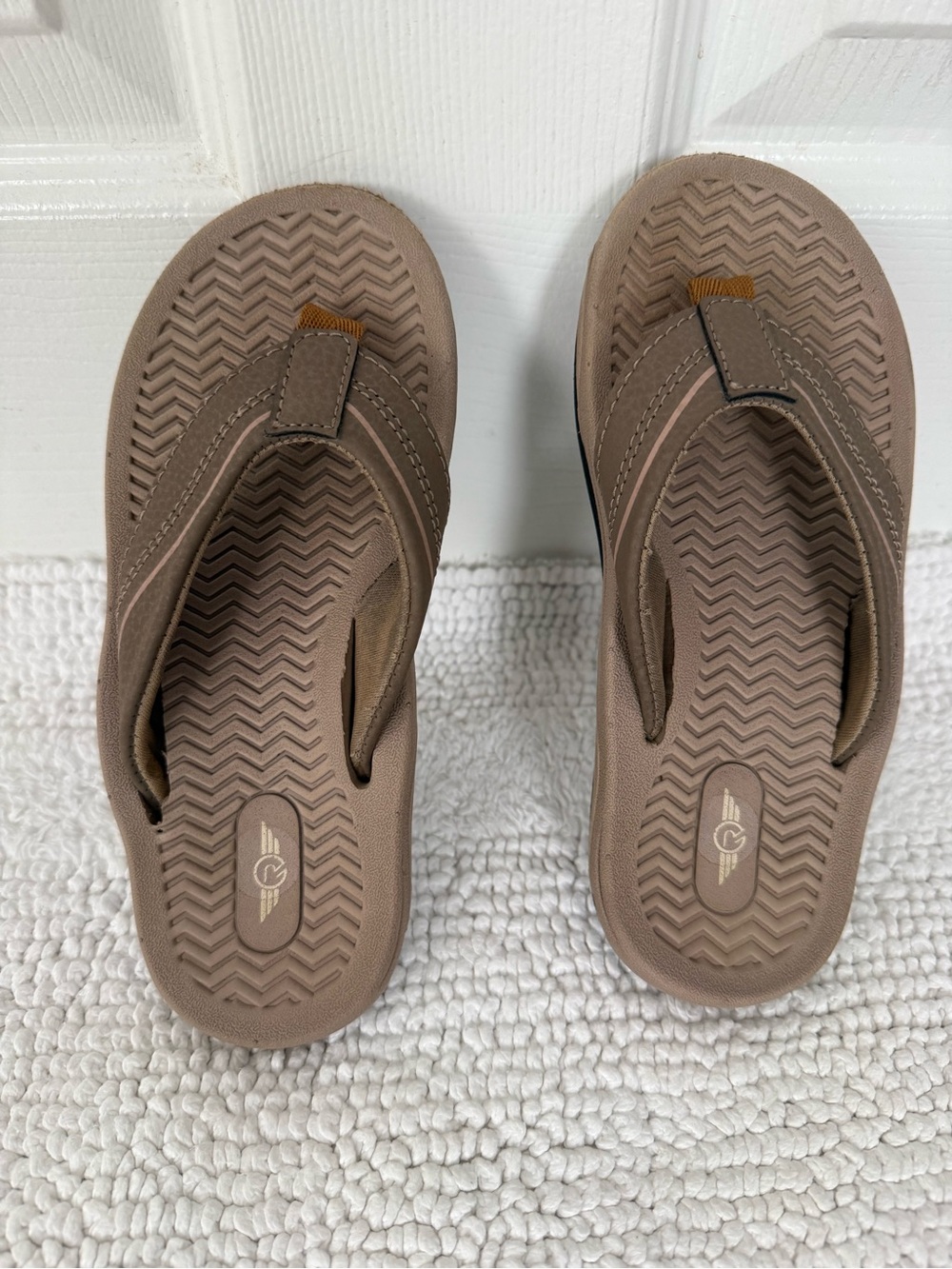 Kids “Aruba Tan” Flip-Flop Sandals